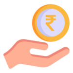 Rupee donation