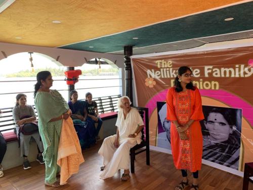 Nellikatte Family - First Reunion in Boat House, near Kasargod