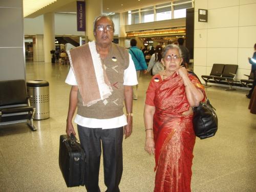 Late Shankar Kasargod and Suguna Nellikatte